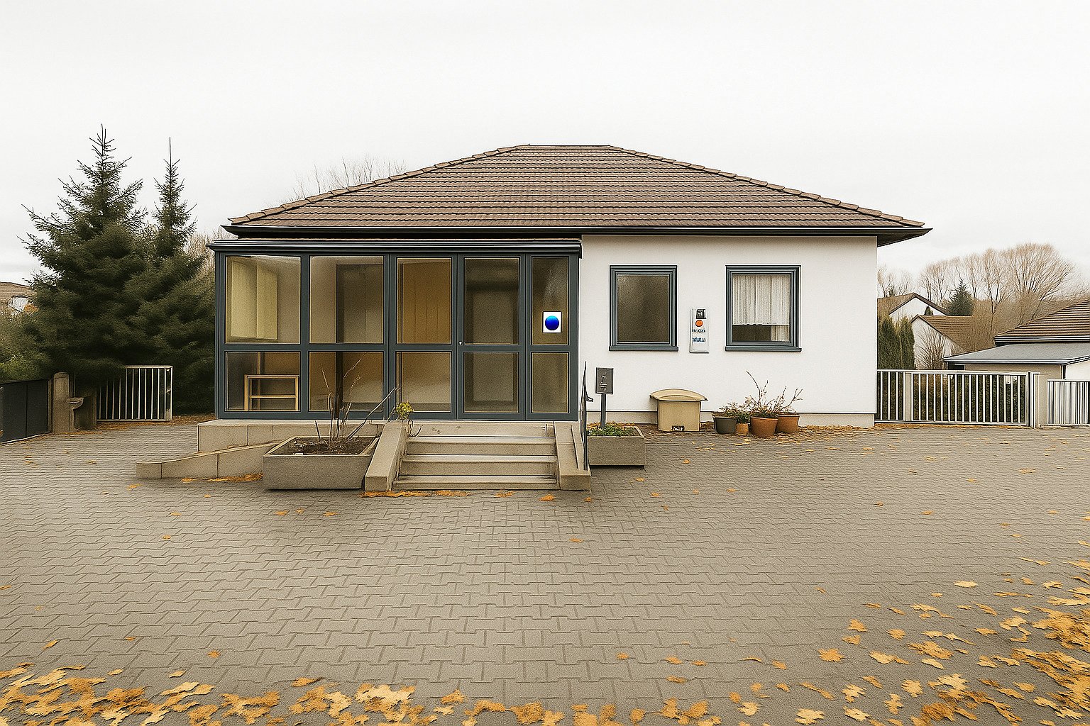 Seniorengerechte großzügige Praxis in Wildenberg mit Stellplätzen direkt vor der Praxis  