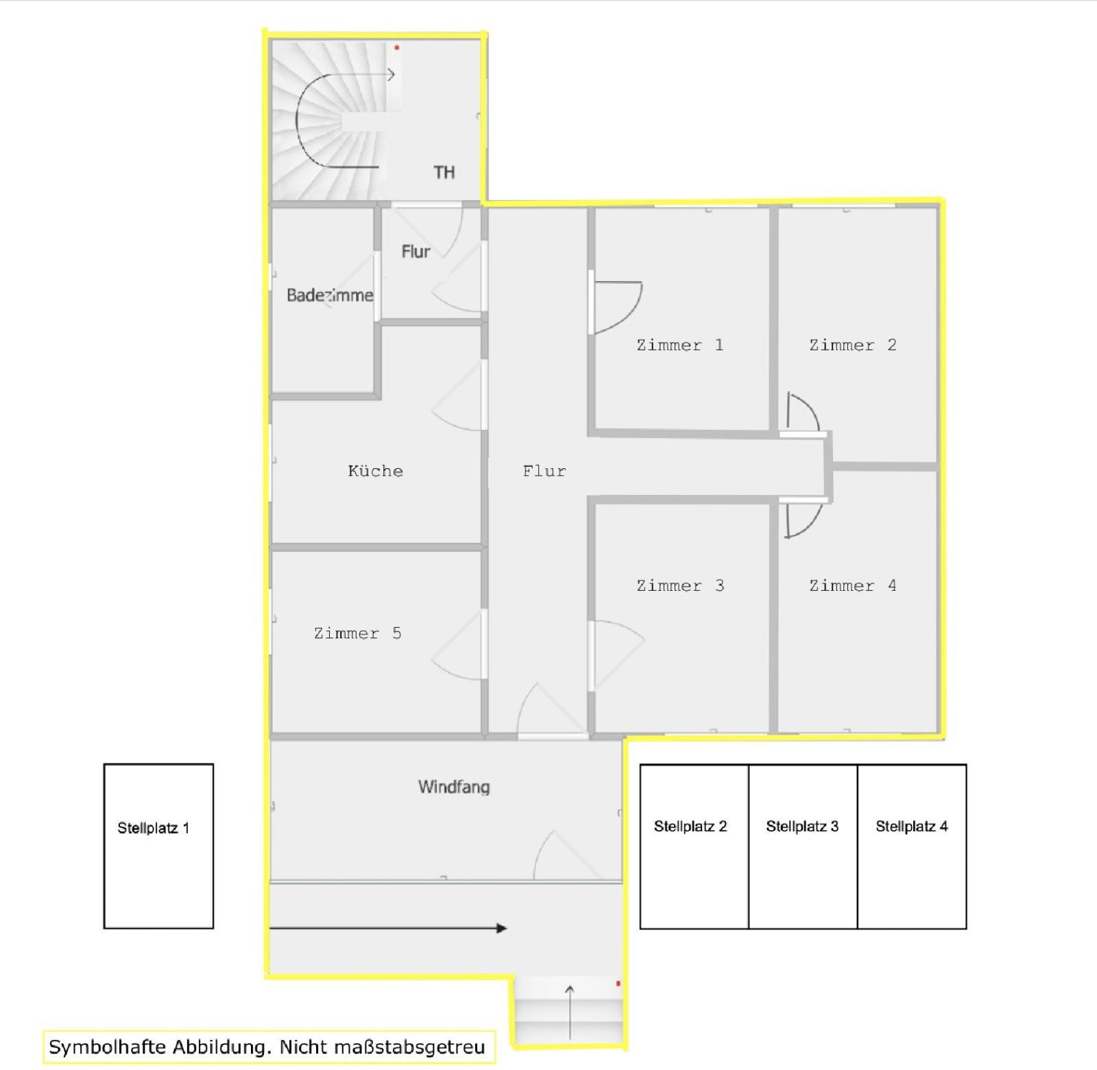 Monteurunterkunft in Wildenberg – 7 Schlafzimmer und zahlreiche Parkplätze direkt am Haus