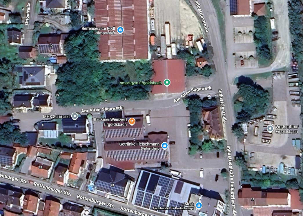 Stellplätze für E-Ladepunkte in Top-Lage im Zentrum von Ergoldsbach