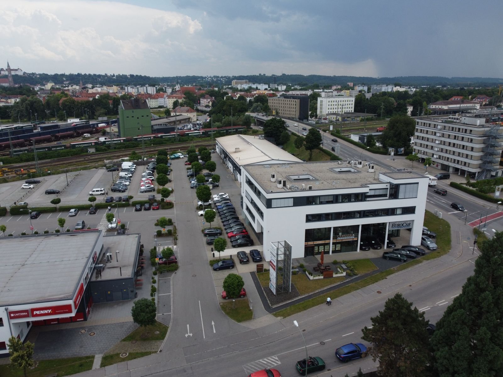 Gewerbe-Lagerplatz mit ca. 300 m² in Landshut nahe Hauptbahnhof