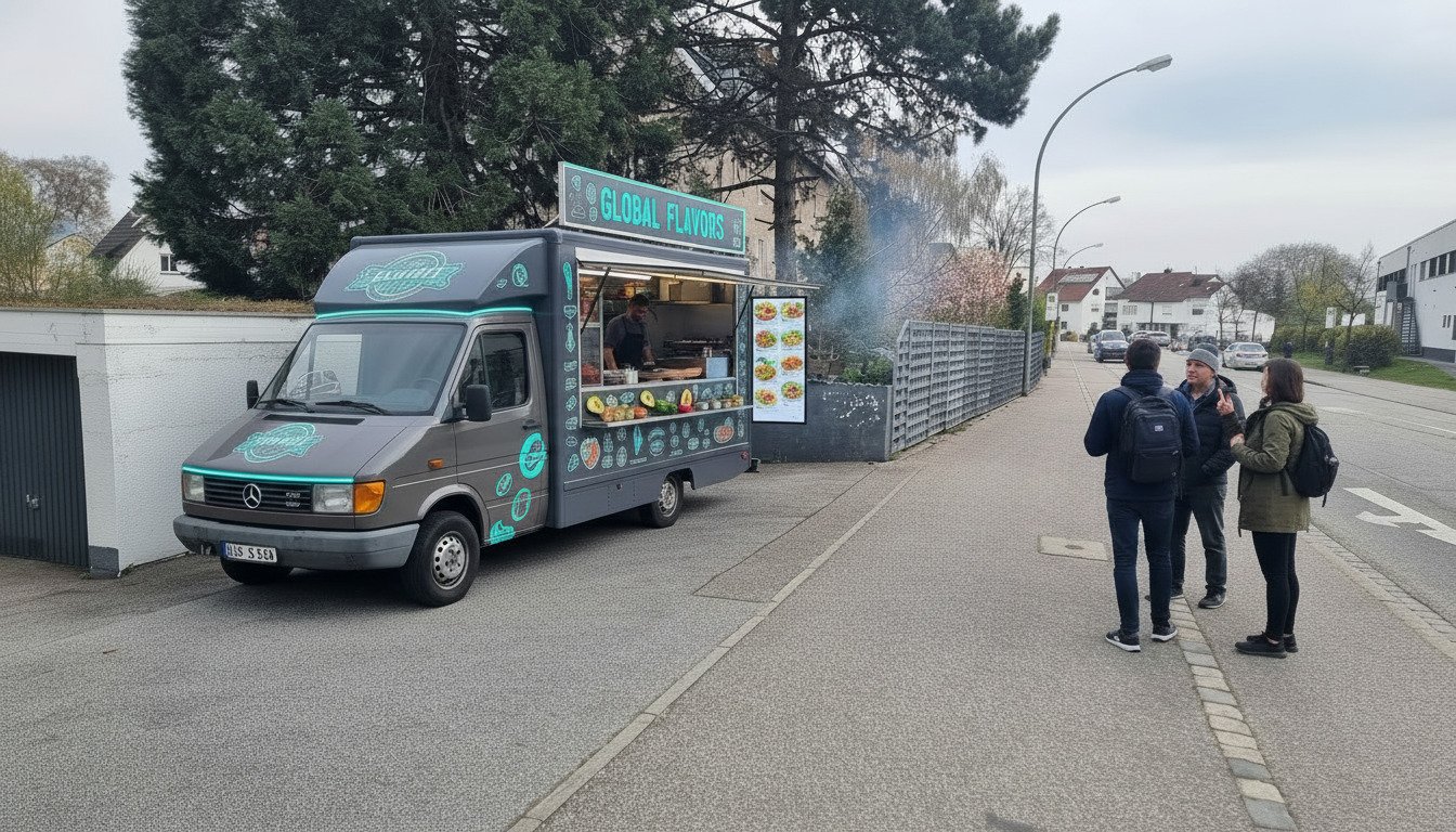 Der ideale Spot für Ihren Foodtruck-Erfolg in einem lebendigen Umfeld in Landshut