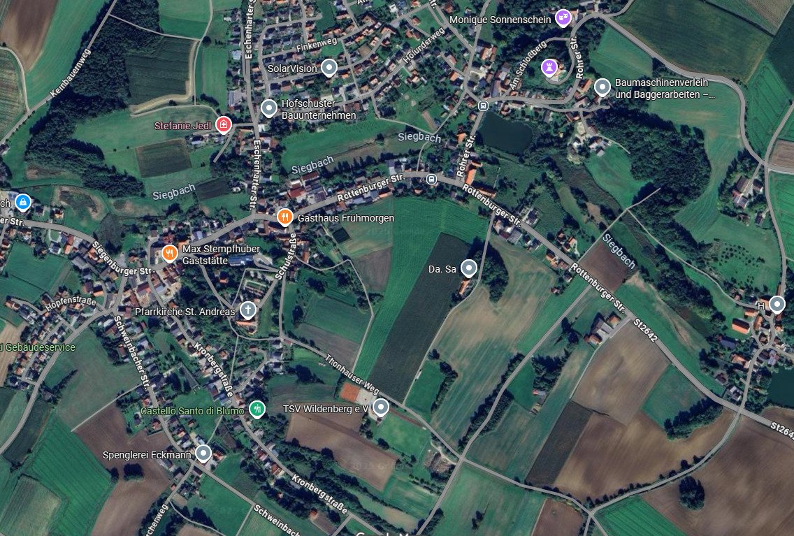 Attraktive Stellplätze mit Potenzial für E-Mobilität in Wildenberg