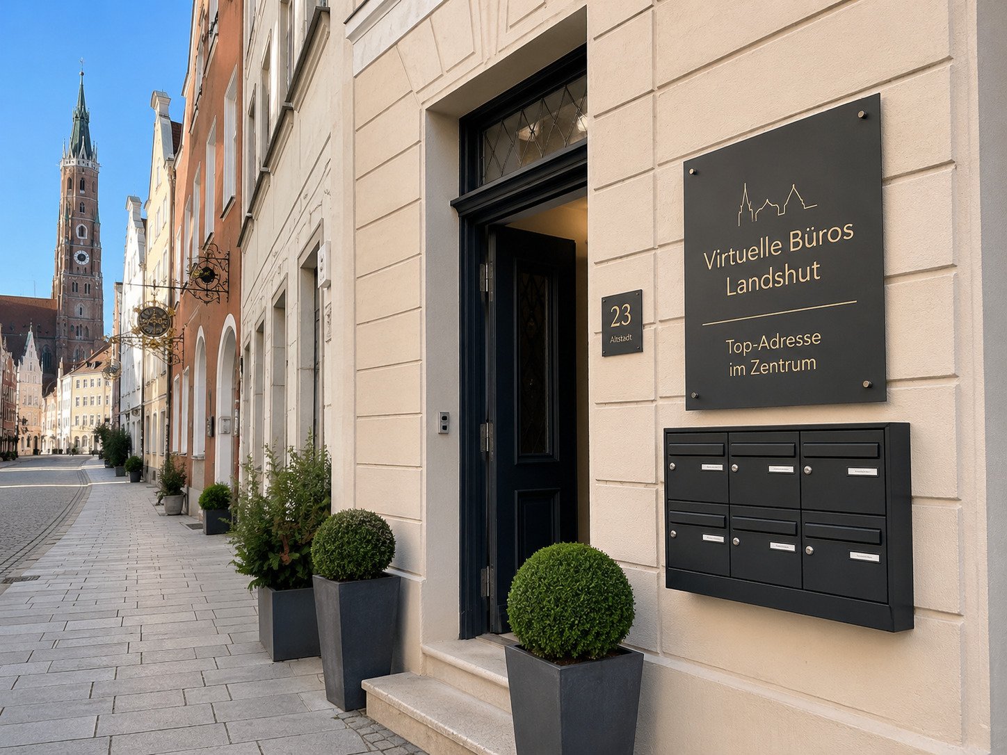 Ihr professioneller Unternehmensstandort mit bester zentraler Geschäftsadresse nahe Altstadt
