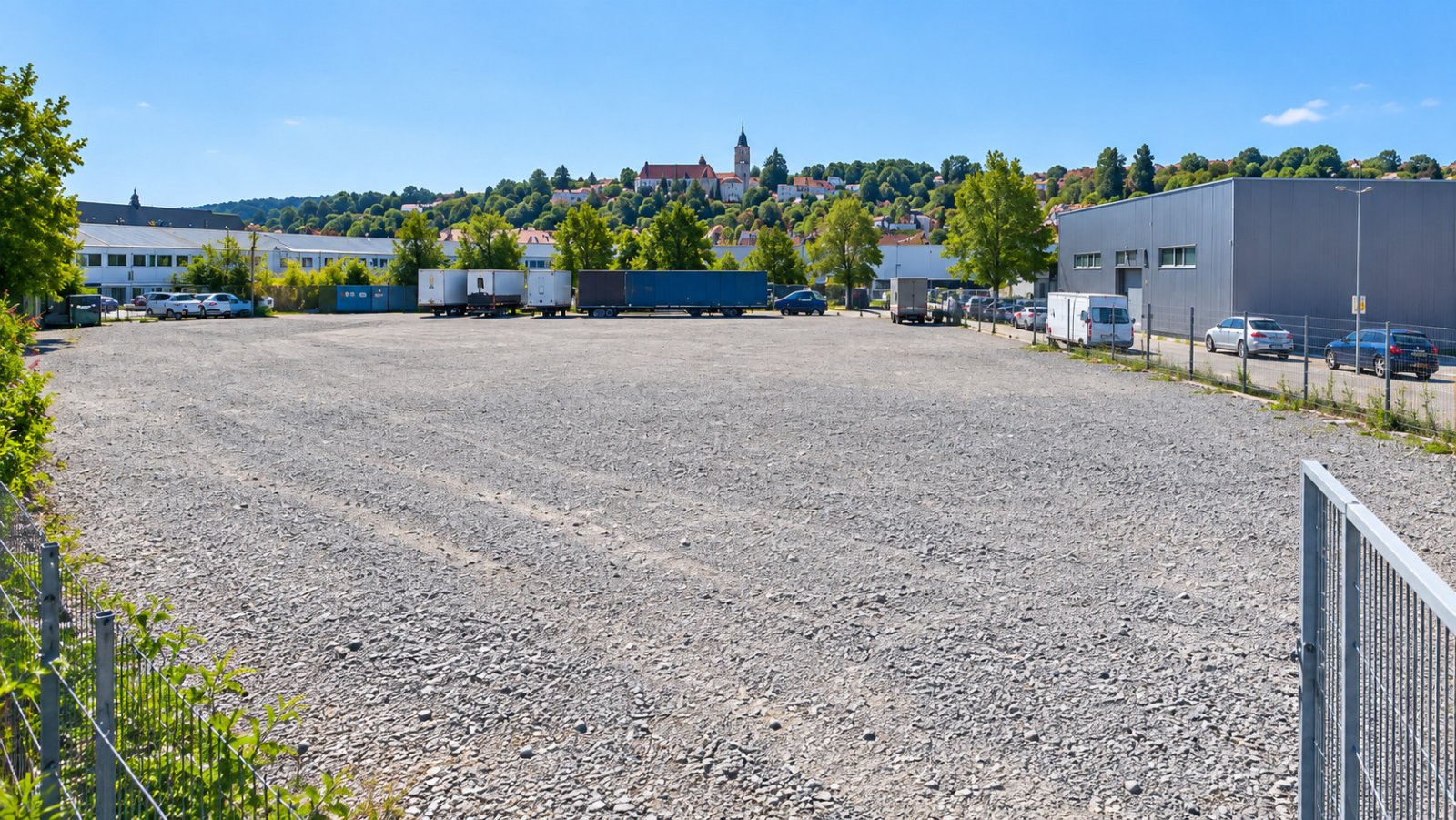 Flexible Gewerbefläche in Landshut nahe Hauptbahnhof für Lager, Logistik und Stellplätze