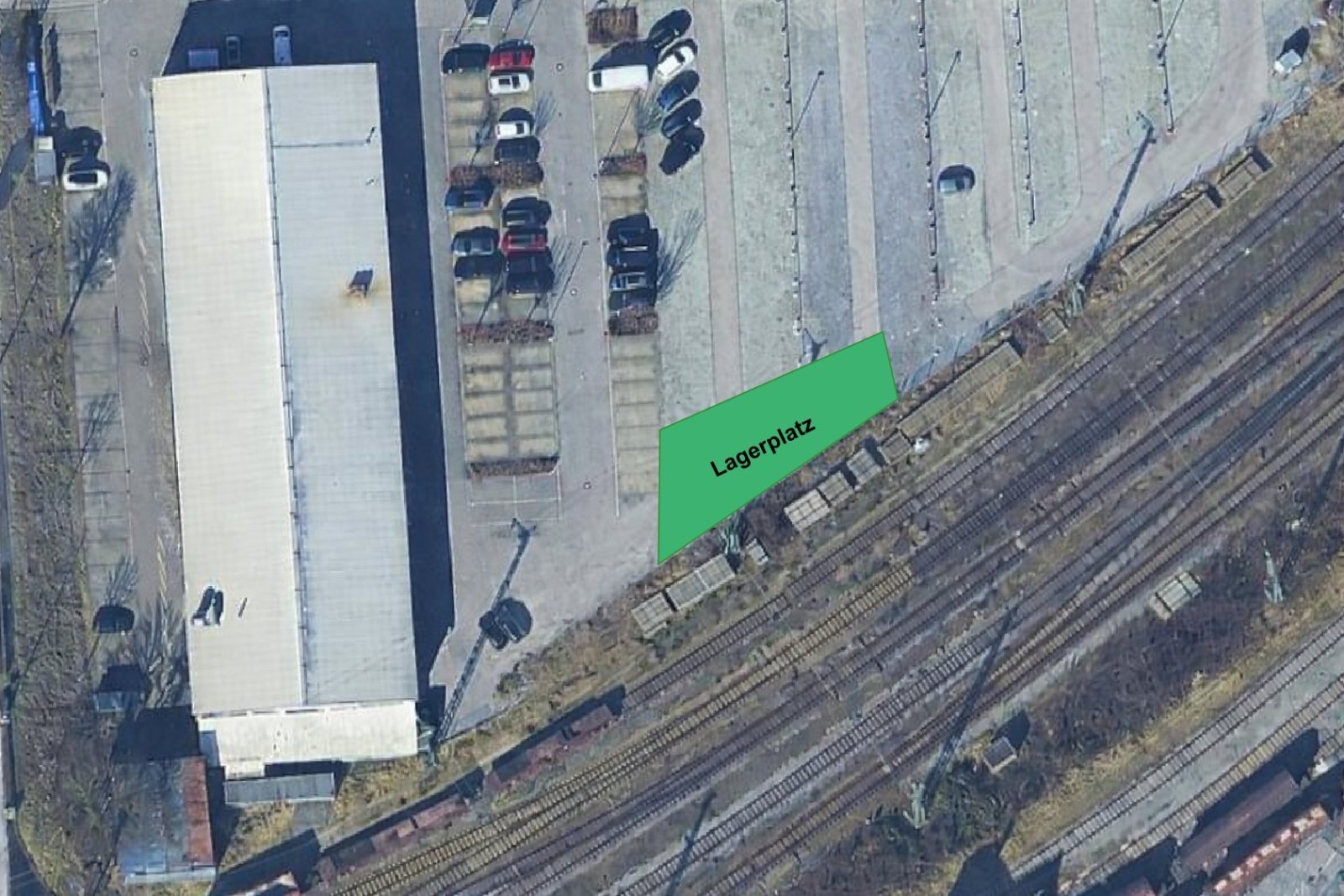 Gewerbe-Lagerplatz mit ca. 300 m² in Landshut nahe Hauptbahnhof 